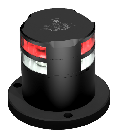 3nm 360° Red + 360° White, black anodized